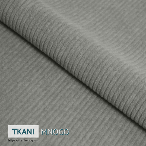 Фото ткани велюра “TZFBR-36” (полоса серый)