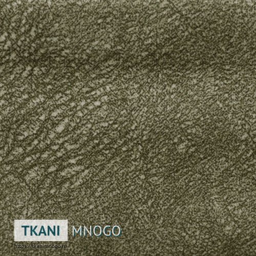 Фото внешнего вида велюра “Кама 09” (узор зеленый)