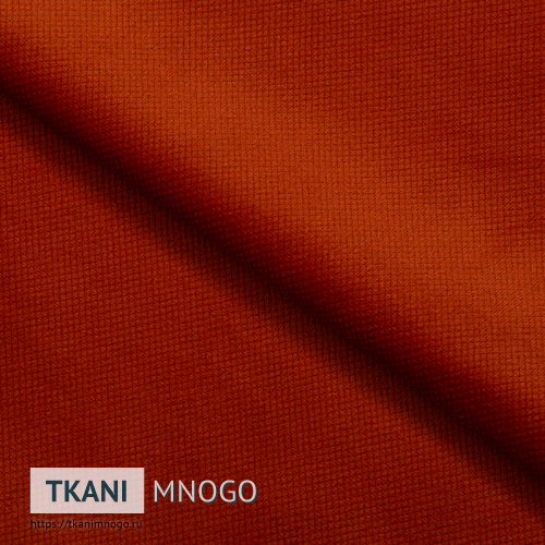 Фото внешнего вида велюра “30” (однотонный оранжевый)