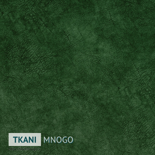 Фото ткани велюра “N-089” (узор зеленый)