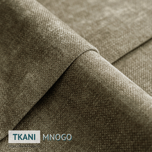 Фото фактуры велюра “4” (однотонный коричневый, бежевый)