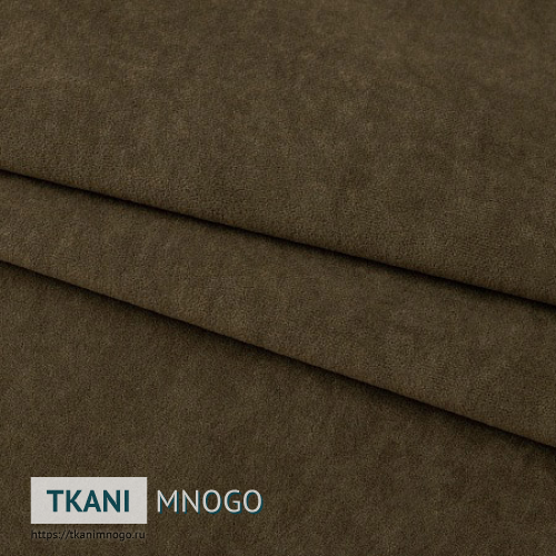 Фото фактуры велюра “31” (однотонный коричневый)