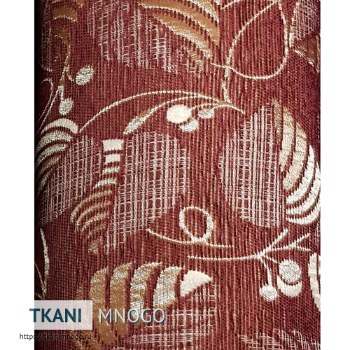 Фото фактуры шенилла “309-12”, производства Китай