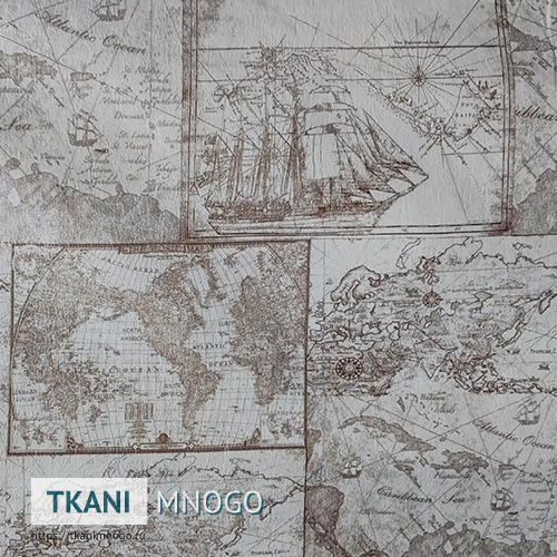 Фото текстиля 643-1 артикул - белый город. Производитель Китай. Замша - фактура.